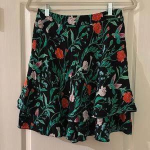 Kate Spade Floral Print Skirt